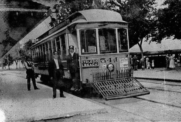 Toledo Beach - Toledo Beach Streetcar 544 Pubby Ted Jensen